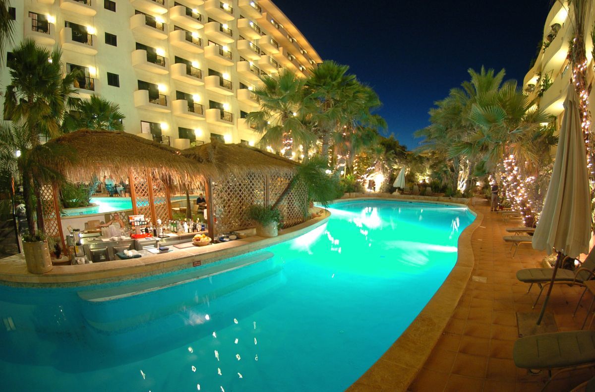 סליאמה Fortina Spa Resort מראה חיצוני תמונה The pool at the Hilton Sharm El Sheikh